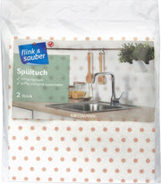 flink & sauber Spültuch 35 cm x 35 cm