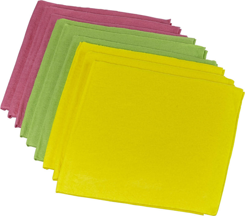 flink & sauber Schwammtücher 38 cm x 38 cm