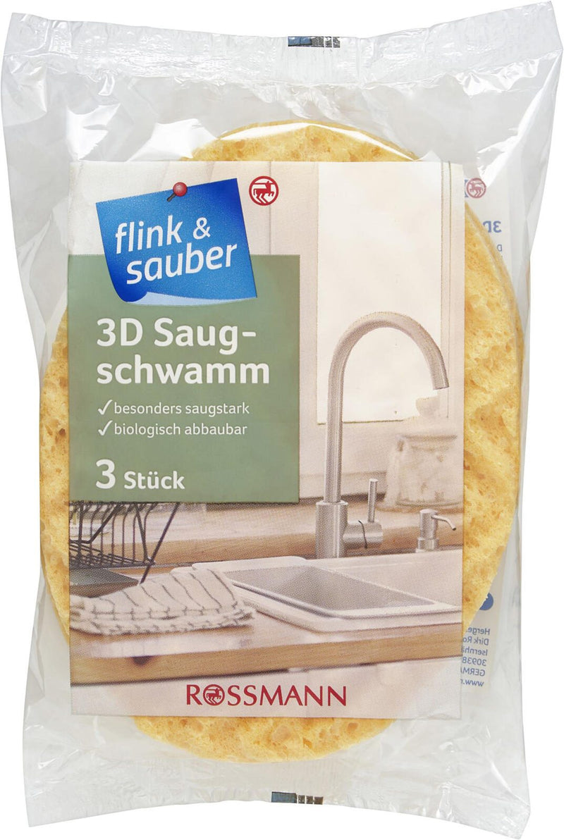 flink & sauber Saugschwamm