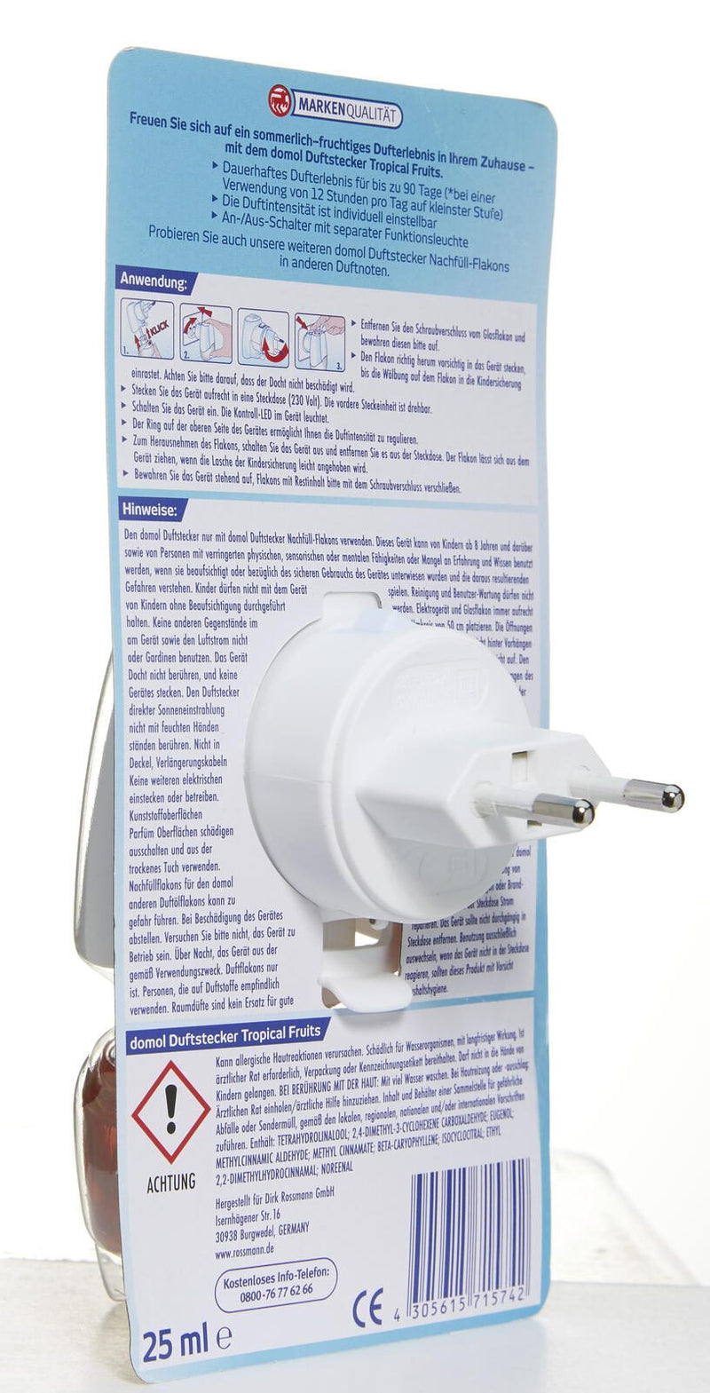 domol Duftstecker fruchtig, exotisch, sommerlich 25 ml