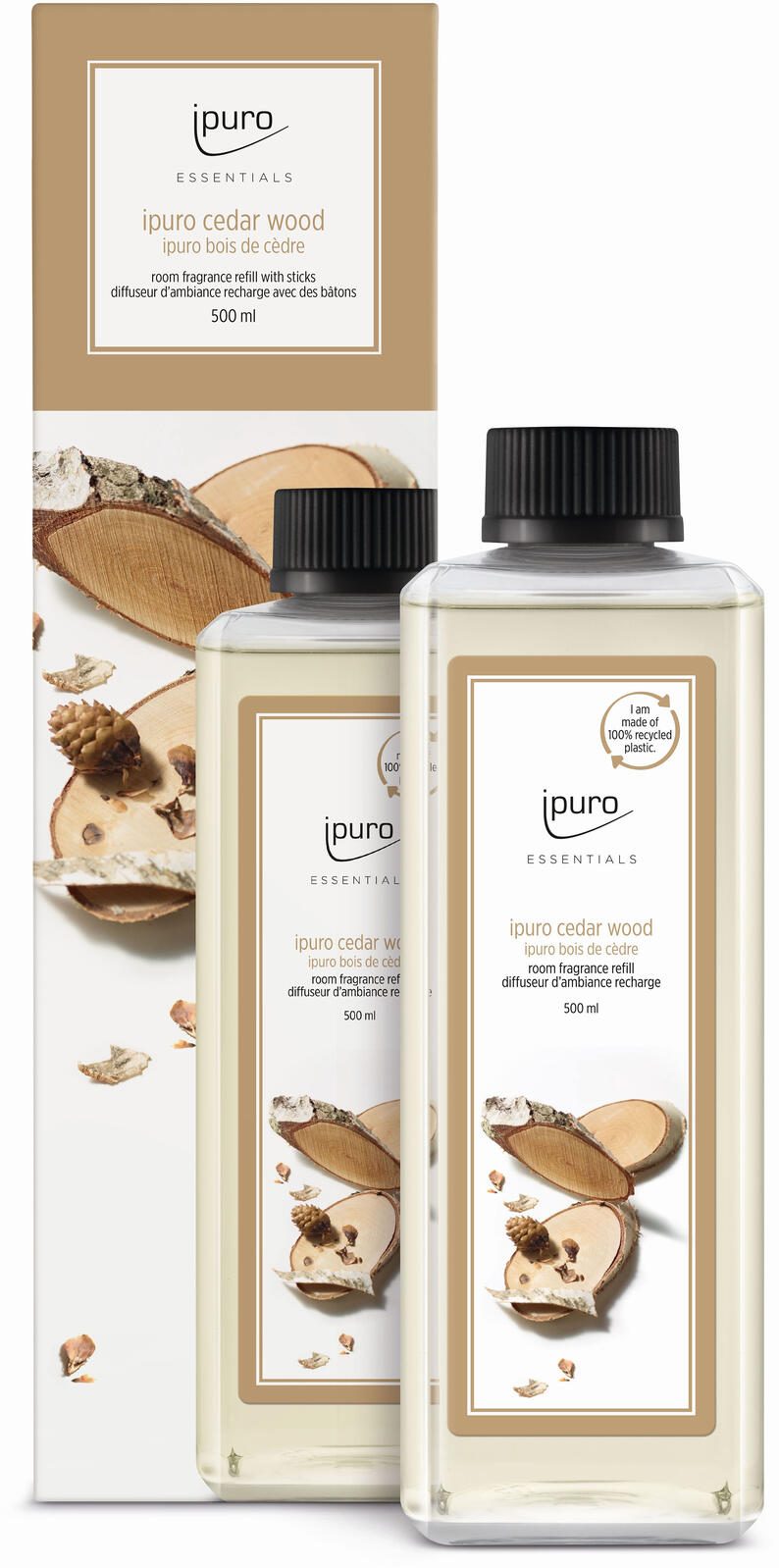 ipuro Raumduft-Nachfüller Kopfnote: Orange; Zitrone, Herznote: Rosmarin; Zedernholz; Ylang-Ylang, Basisnote: Ebenholz; S