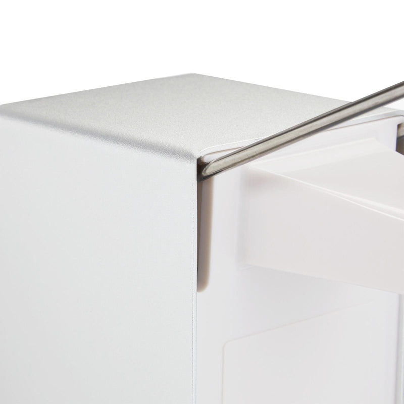 relaxdays Desinfektionsspender 1,0 l silber