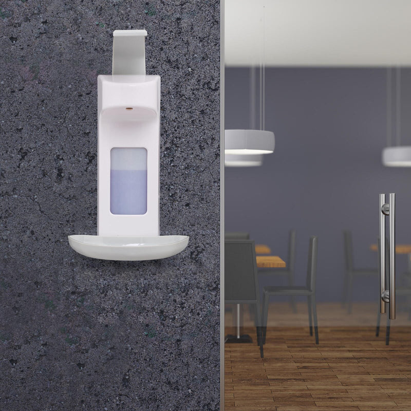 relaxdays Desinfektionsspender 0,5 l weiß