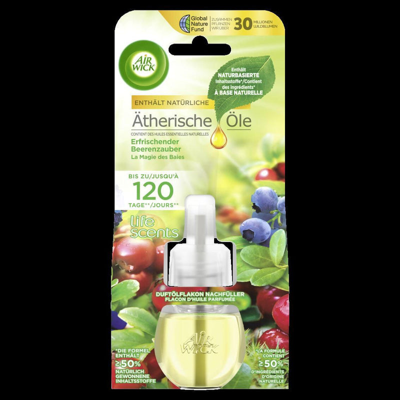AIRWICK Raumduft-Nachfüller Erfrischender Beerenzauber 19 ml