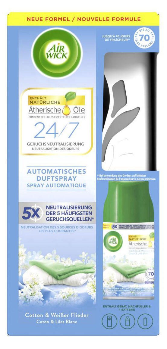 AIRWICK Duftspender Cotton & Weißer Flieder 250 ml