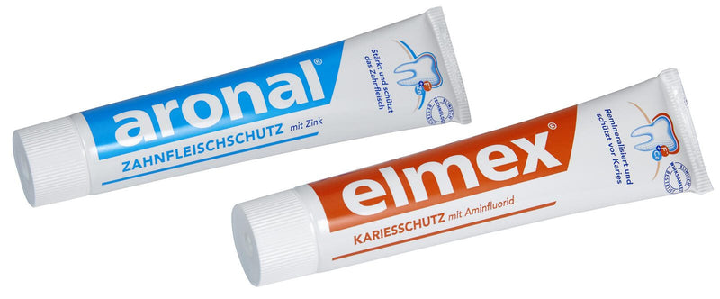 aronal elmex Set Zahncreme 2x 75 ml