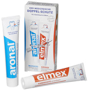 aronal elmex Set Zahncreme 2x 75 ml
