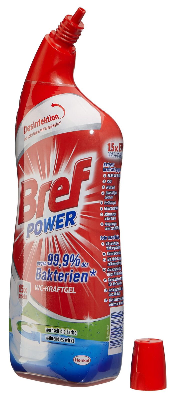 Bref WC-Kraftgel frisch 0,75 l