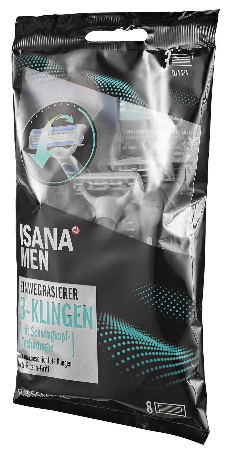 ISANA MEN Einwegrasierer 8 St.