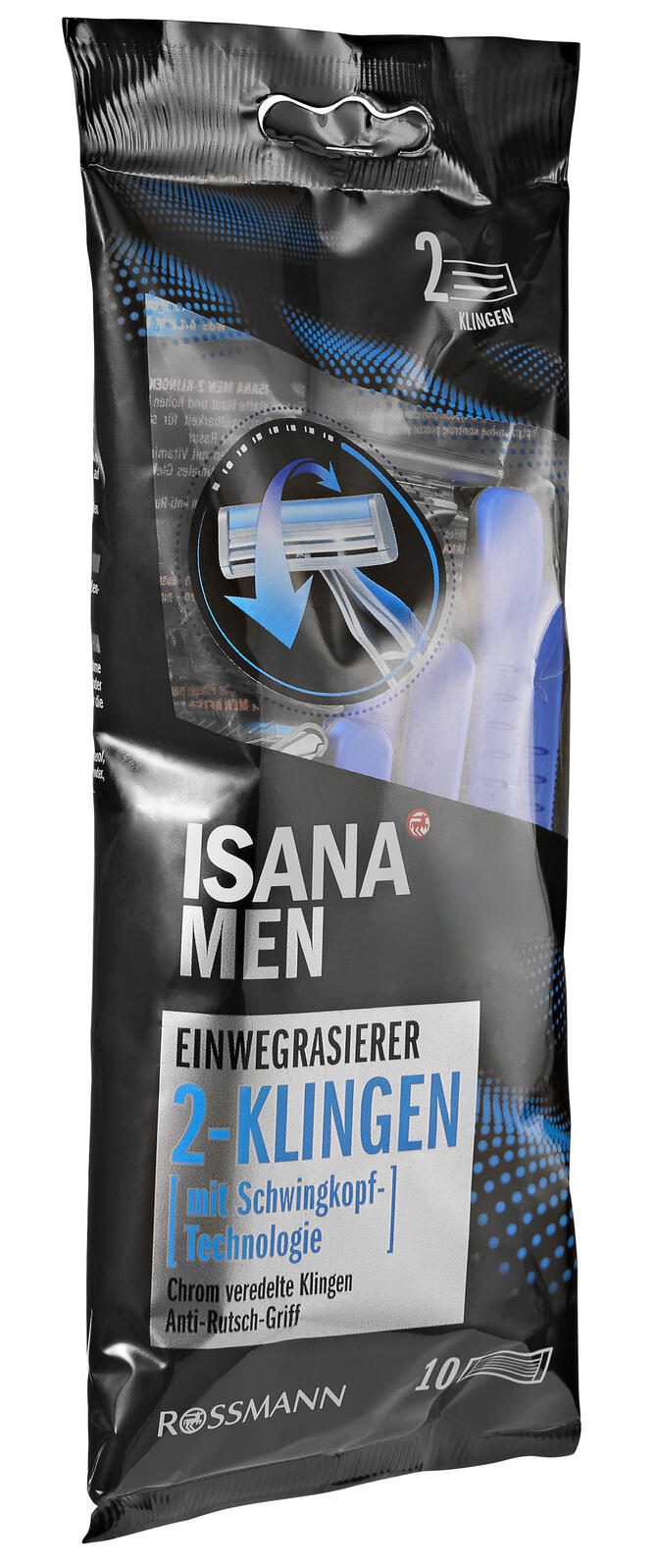 ISANA MEN Einwegrasierer 10 St.