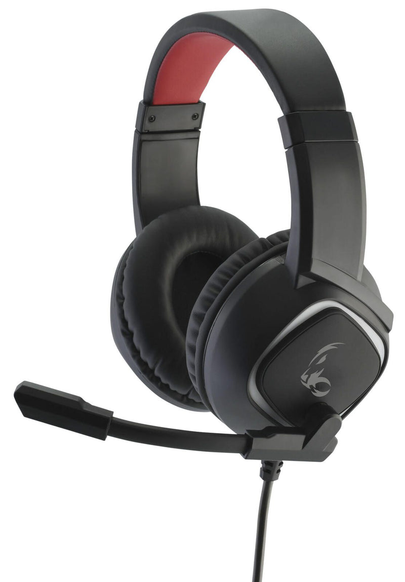 MediaRange Gaming-Headset MRGS301 schwarz, rot