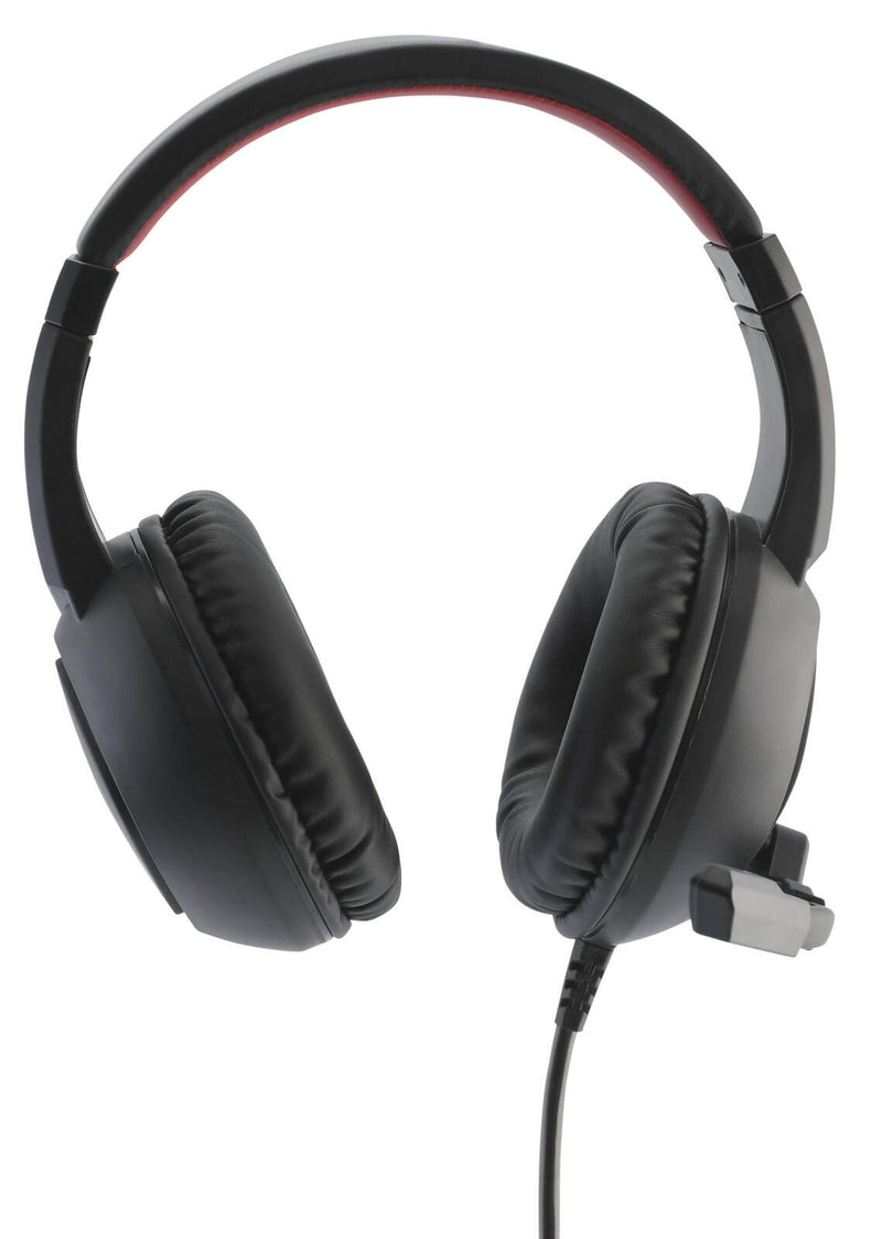 MediaRange Gaming-Headset MRGS301 schwarz, rot