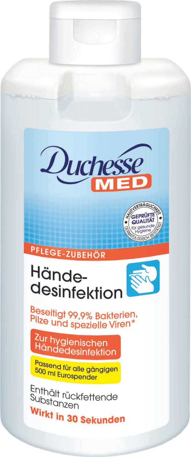 Duchesse MED Händedesinfektionsmittel 0,5 l