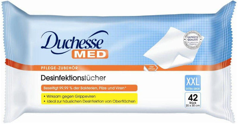 Duchesse MED Desinfektionstücher 1-lagig