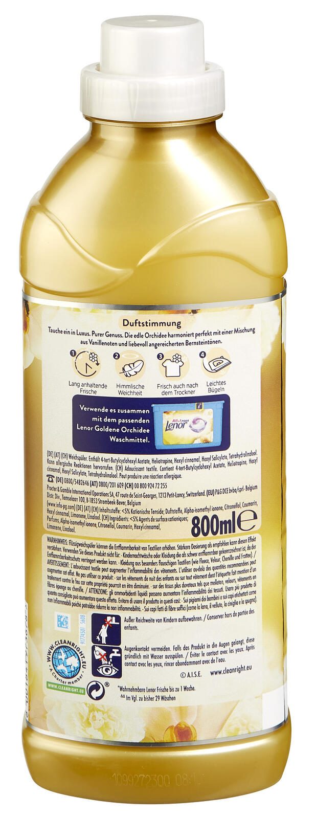 Lenor Weichspüler GOLDENE ORCHIDEE 0,80 l