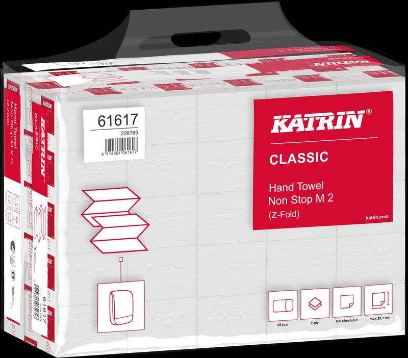 KATRIN Papierhandtücher CLASSIC Non Stop M2 2-lagig