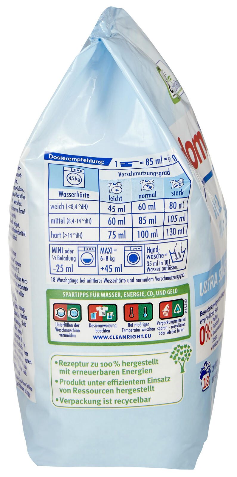 domol Waschmittel frisch 1,0 l
