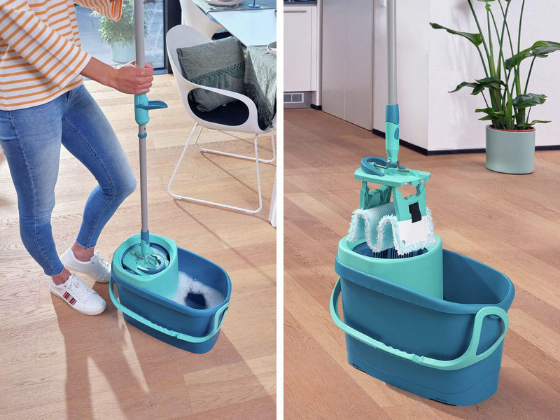 LEIFHEIT Clever Twist M Ergo Wischsystem für alle Böden