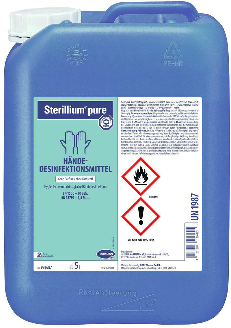 HARTMANN Händedesinfektionsmittel 5,0 l