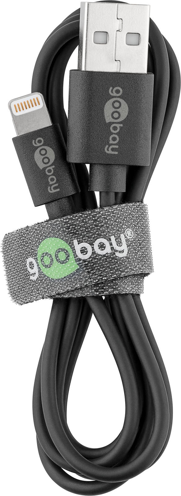 goobay Ladekabel mit Adapter 12 Watt