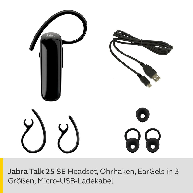 Jabra Bluetooth-Headset Talk 25 SE schwarz