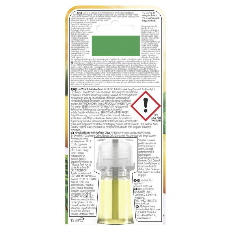 AIRWICK Raumduft-Nachfüller Citrus 19 ml