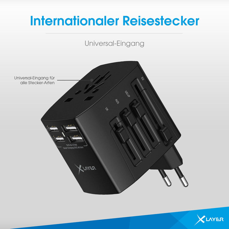 XLAYER Internationaler Reiseadapter