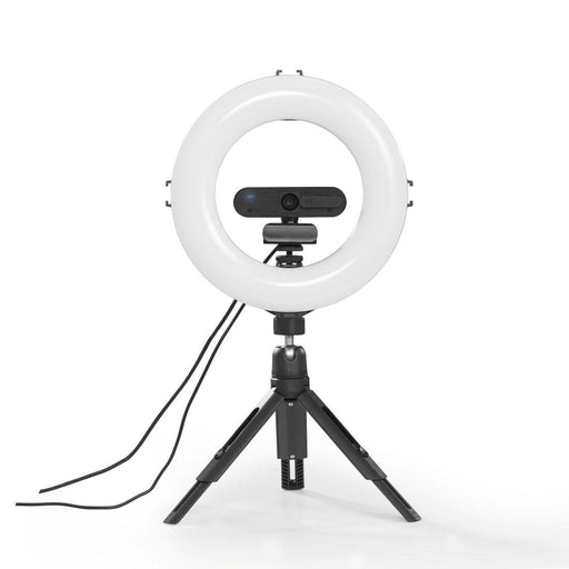 Hama LED-Ringlicht mit Stativ 9 W schwarz