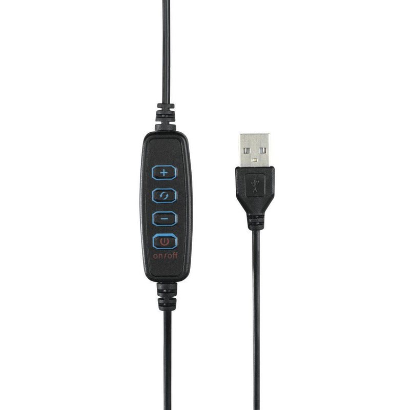 Hama LED-Ringlicht mit Stativ 9 W schwarz