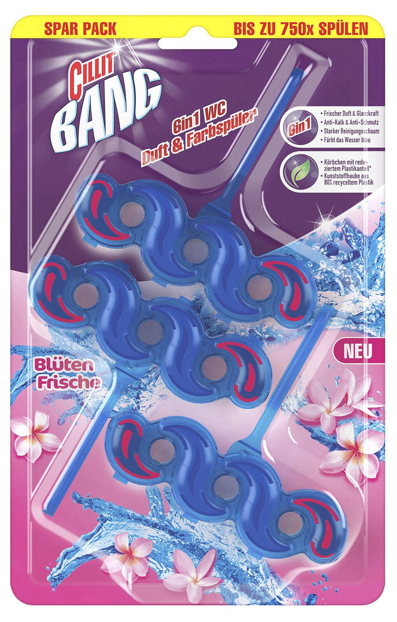 CILLIT BANG WC-Duftspüler Blüten Frische 3,0 St.
