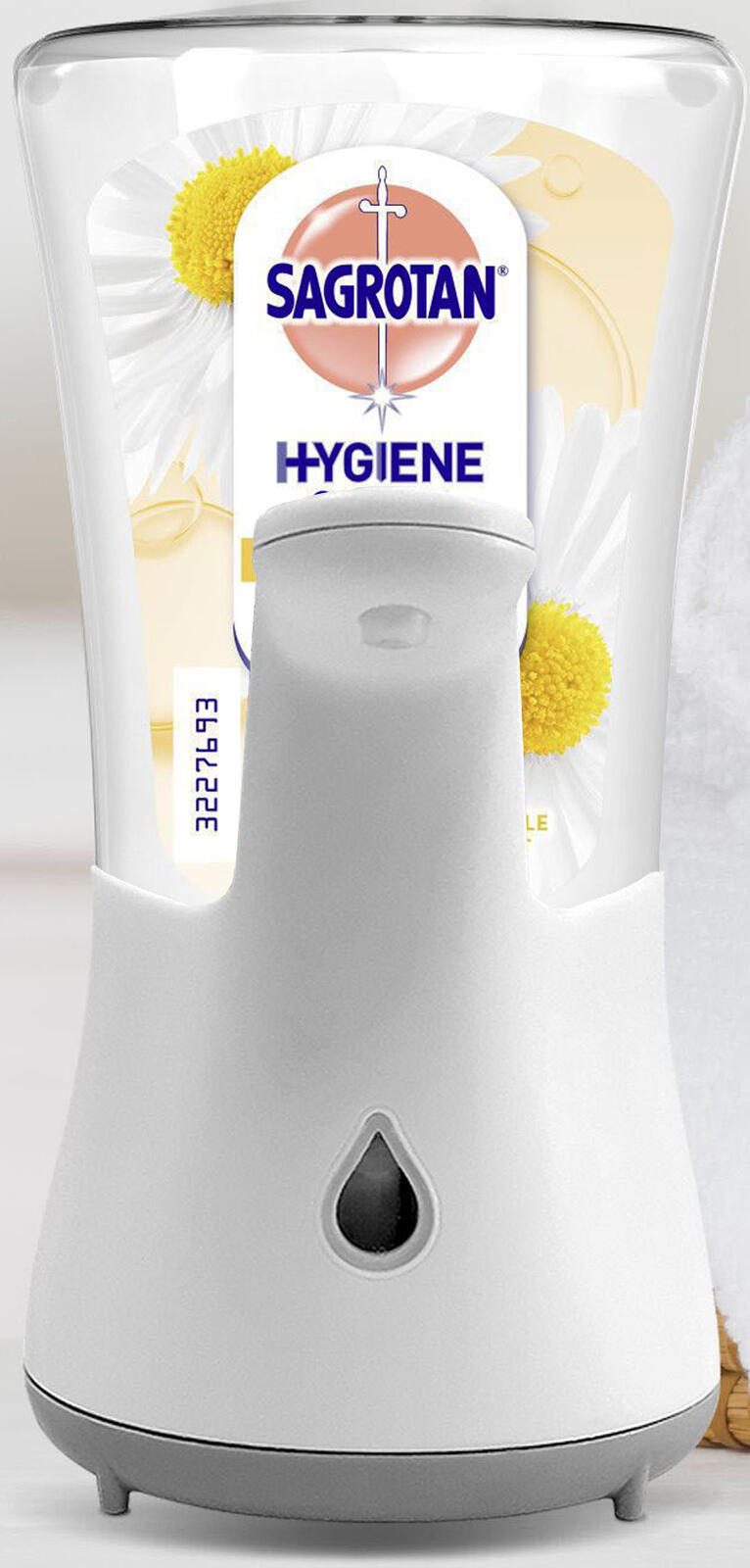 SAGROTAN® Flüssigseife im Spender Lotus & Kamille 250 ml