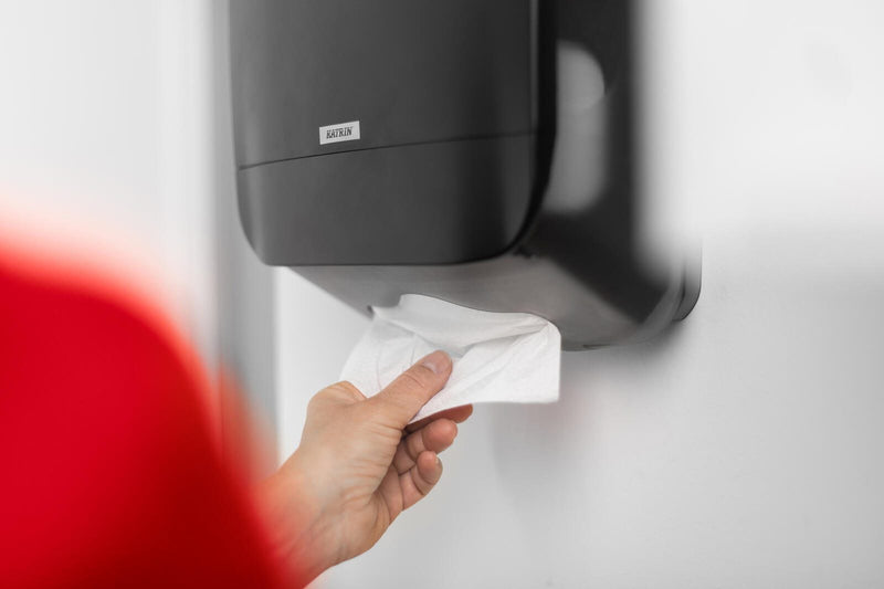 KATRIN Papierhandtuchspender keine Herstellerangabe schwarz