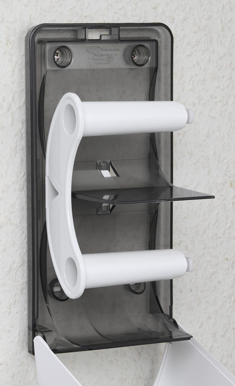 KATRIN Toilettenpapierspender 2 Rollen weiß