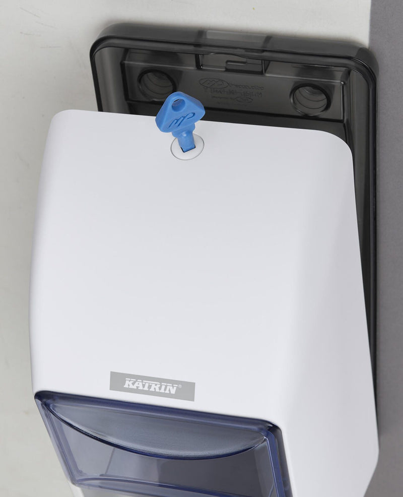KATRIN Toilettenpapierspender 2 Rollen weiß