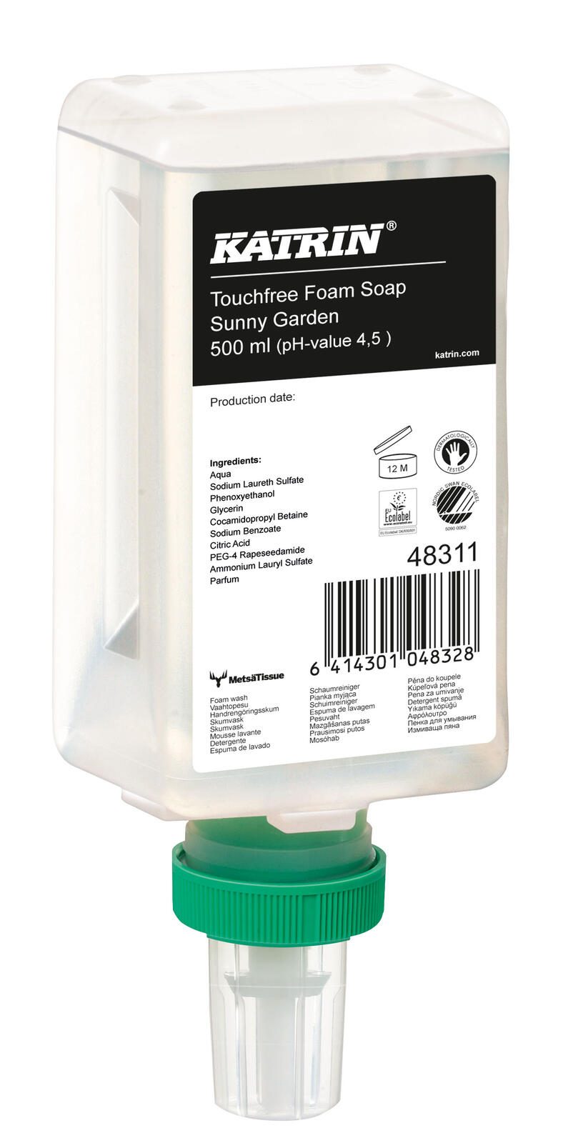 KATRIN Schaumseife Sunny Garden 500,0 ml