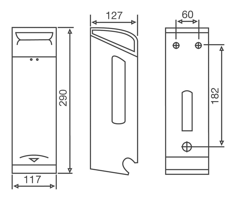 KATRIN Toilettenpapierspender 2 Rollen silber