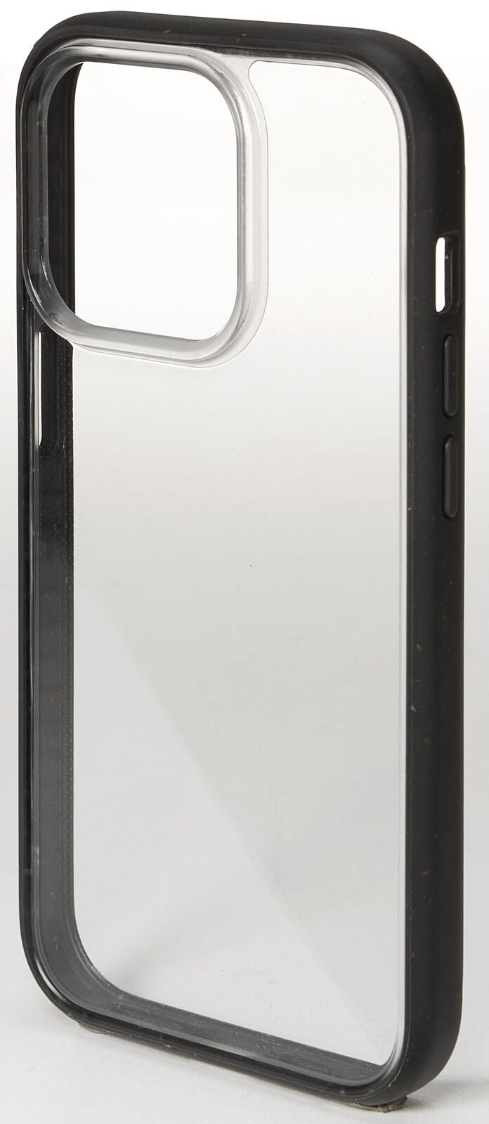 WOODCESSORIES Handy-Cover Clear Case für iPhone 14 Pro transparent, schwarz