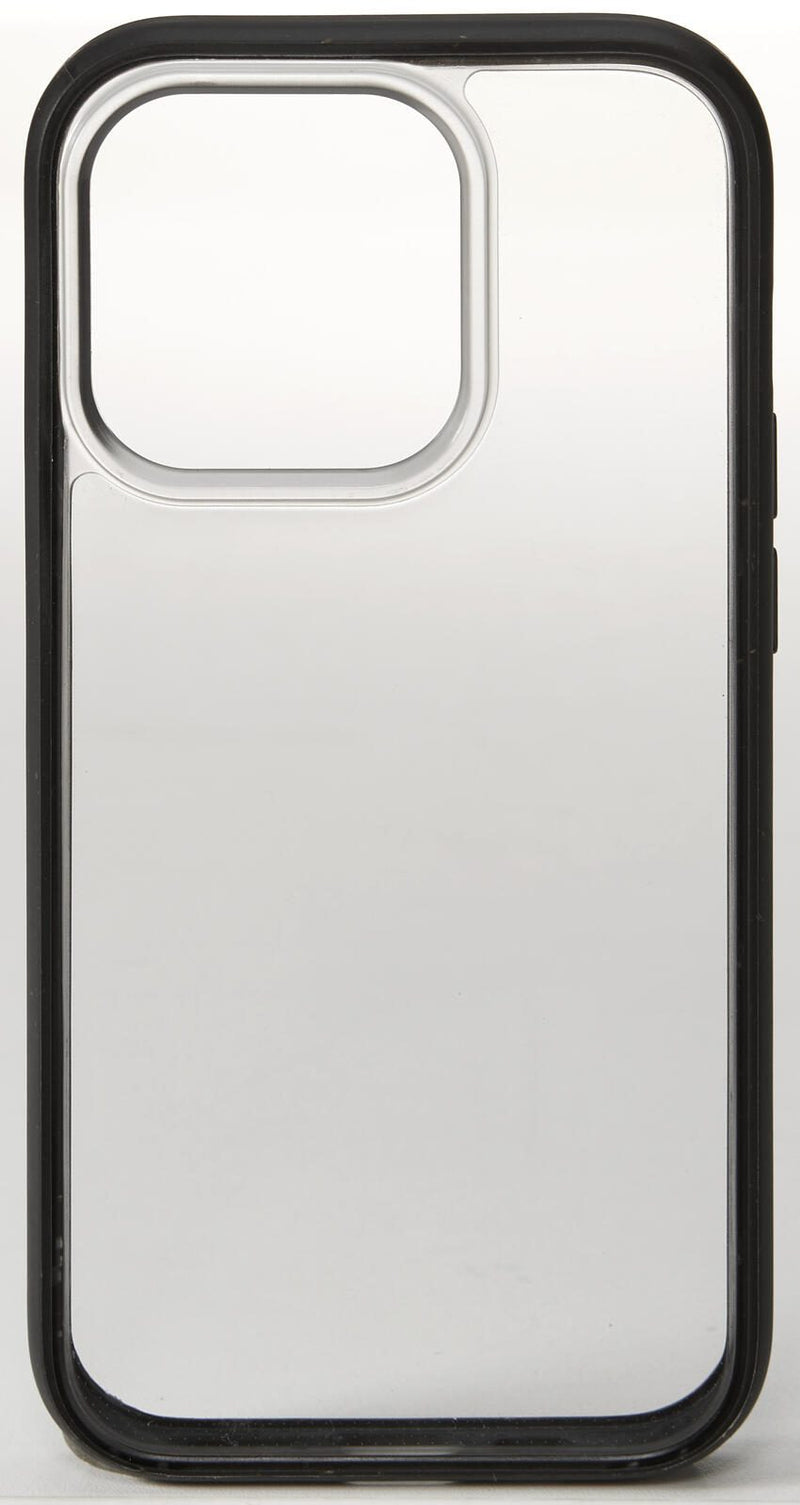 WOODCESSORIES Handy-Cover Clear Case für iPhone 14 Pro transparent, schwarz