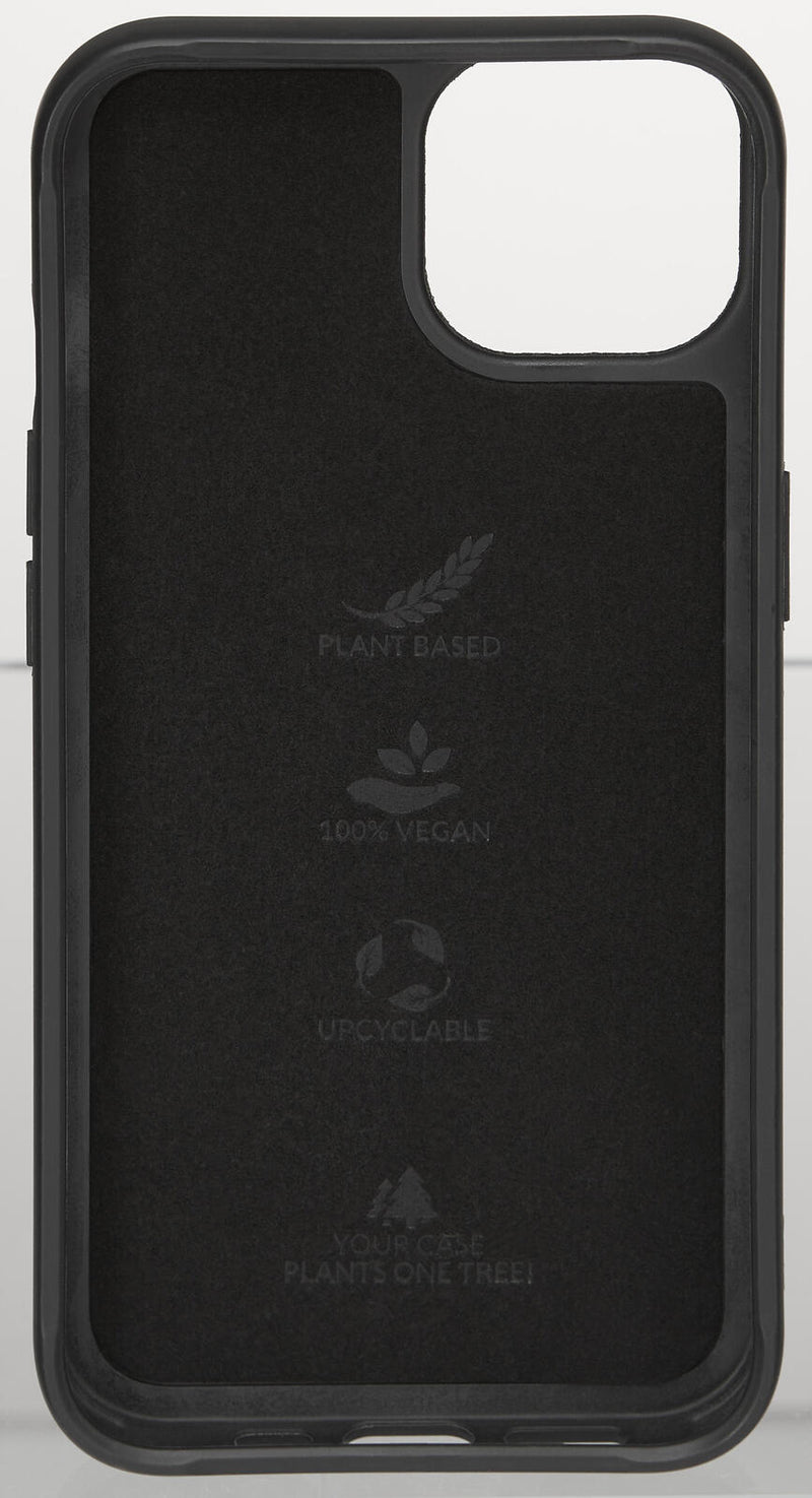 WOODCESSORIES Handy-Cover Bio Case Classic für iPhone 14 Pro schwarz
