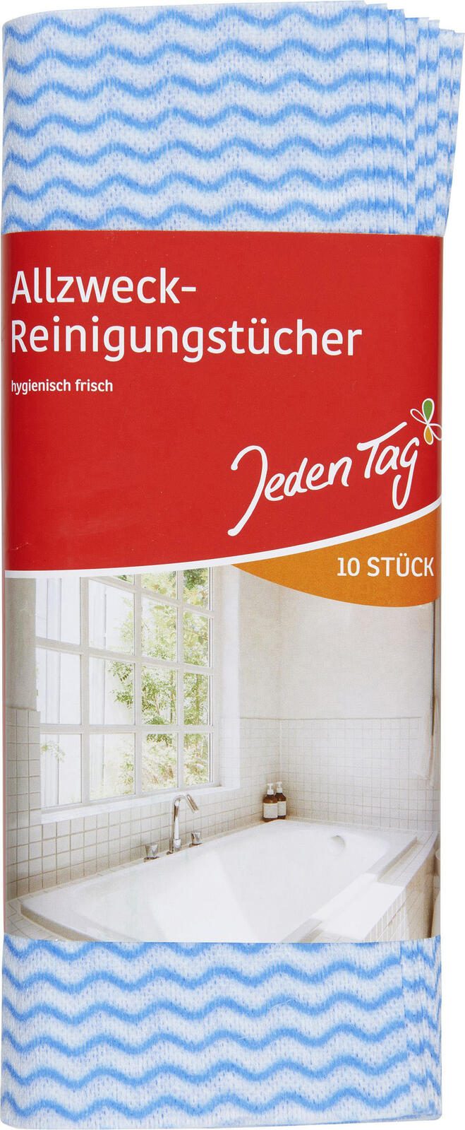 Jeden Tag hygienisch frisch Allzweck-Reinigungstücher Viskose