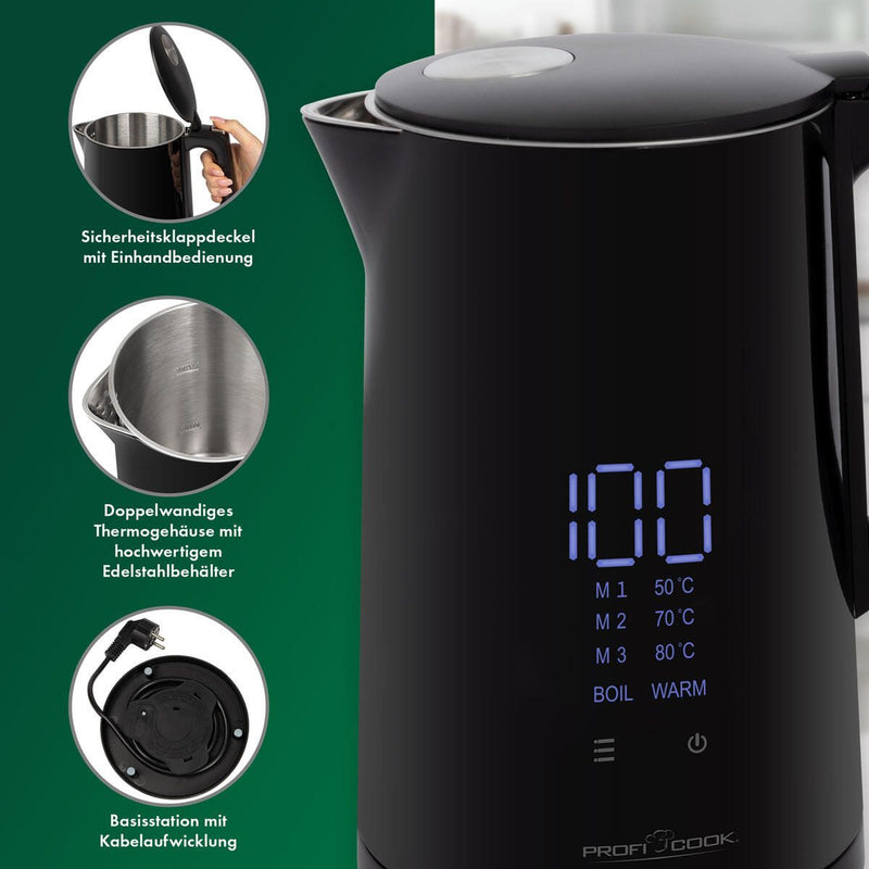CLATRONIC PC-WKS 1243 Wasserkocher