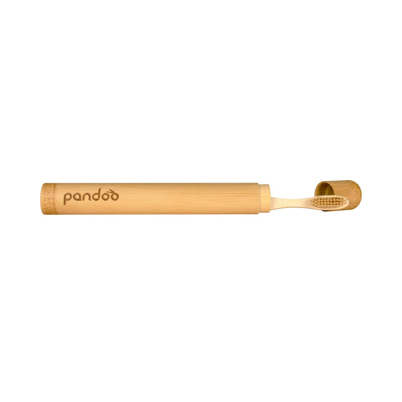 pandoo Zahnbürsten-Etui braun