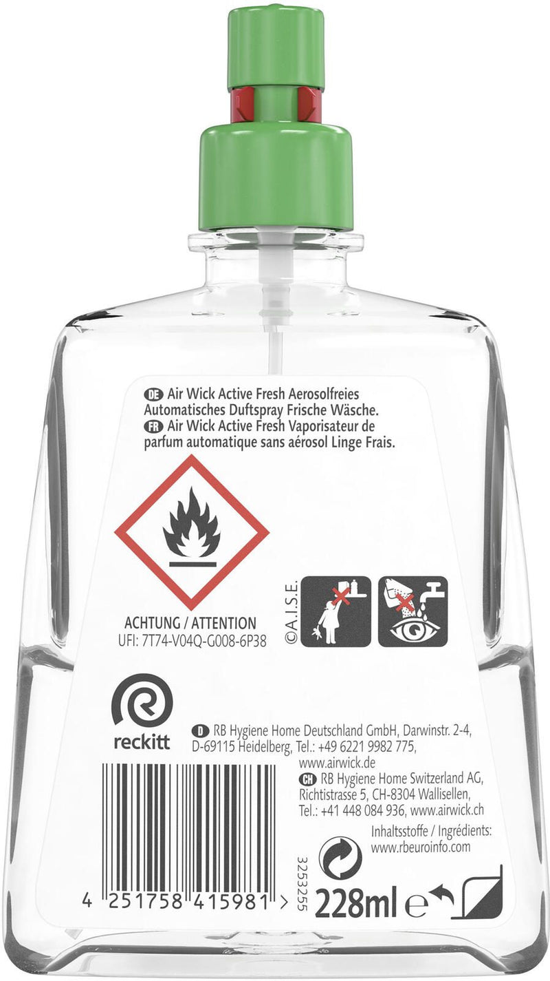 AIRWICK Raumduft-Nachfüller FRISCHE WÄSCHE 228 ml