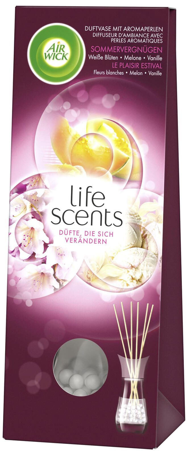 AIRWICK Raumduft Weiße Blüten, Melone, Vanille 30 ml