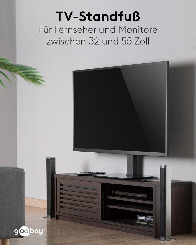 goobay TV-Ständer BasicFix schwarz