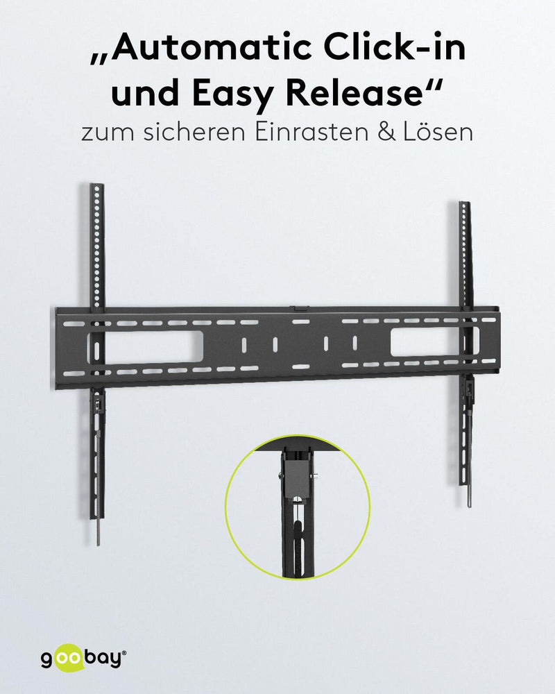 goobay TV-Wandhalterung ProFIXED schwarz