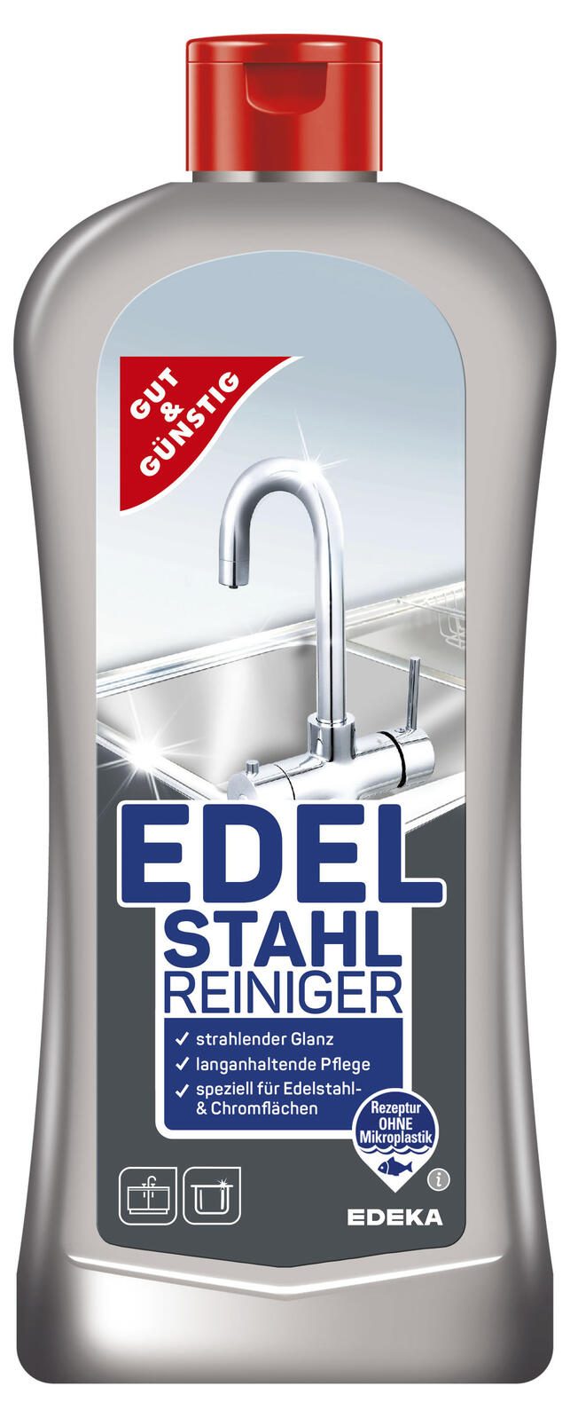 GUT&GÜNSTIG Edelstahlreiniger 300,0 ml