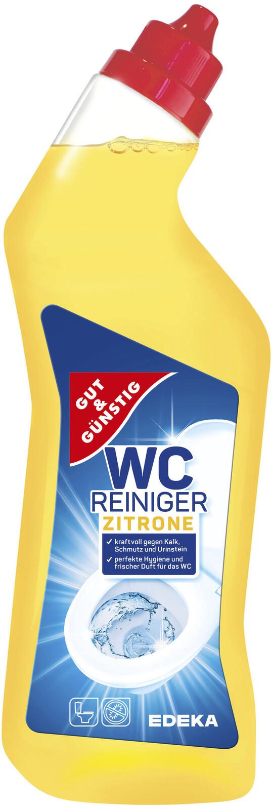 GUT&GÜNSTIG WC-Reiniger Zitrone 1,0 l