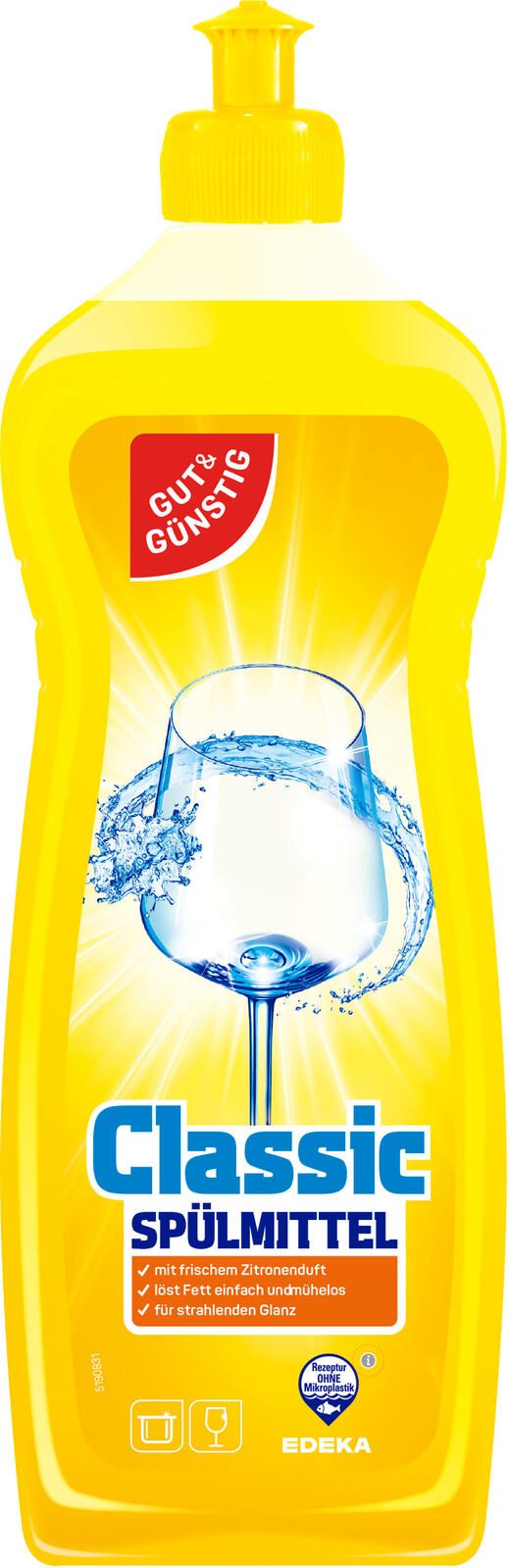 GUT&GÜNSTIG Spülmittel Citrus 1,0 l