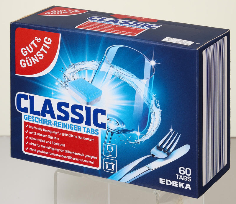 GUT&GÜNSTIG Spülmaschinentabs 60 St.